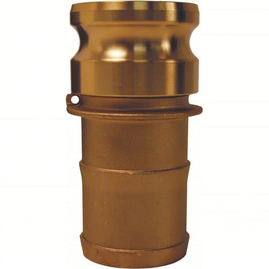 Dixon Cam and Groove Adapter: 3/4 in Coupling Size, 3/4 in Hose Fitting Size, 3 13/32 in Overall Lg